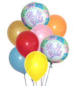 Baby Girl Balloon Bouquet Baby Girl Balloon Bouquet